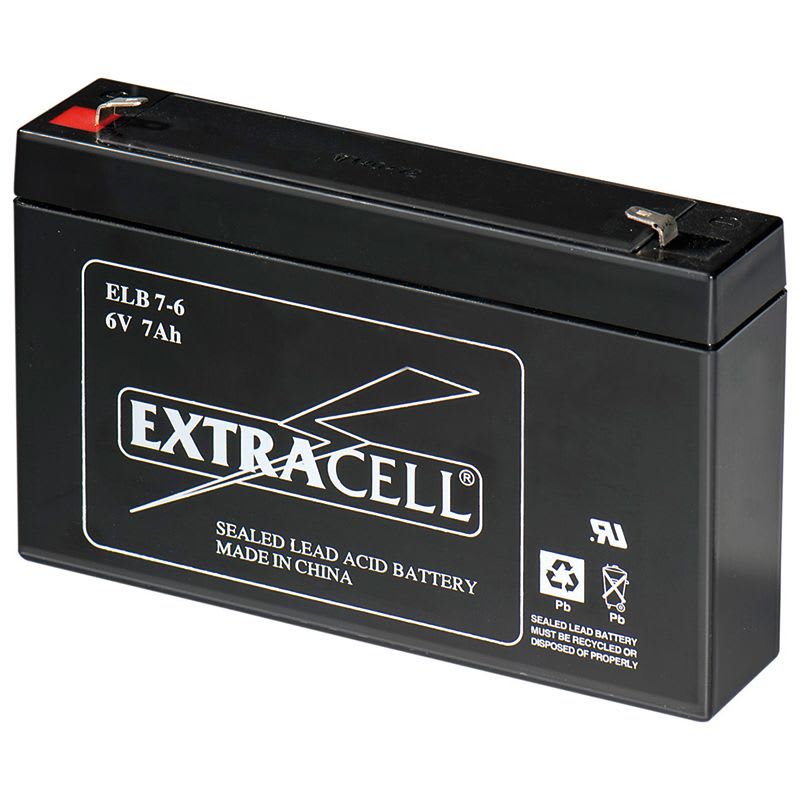 ELCART DISTRIBUTION - BATTERIA RIC.PIOMBO 6V 7,0 AH 300451100