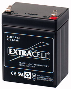 ELCART DISTRIBUTION - BATTERIA RIC.PIOMBO 12V 2,9 AH 300456600