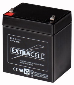 ELCART DISTRIBUTION - BATTERIA RIC.PIOMBO 12V 4,5 AH 300457200
