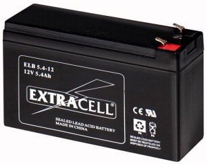 ELCART DISTRIBUTION - BATTERIA RIC.PIOMBO 12V  5.4 AH 300457800