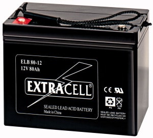 ELCART DISTRIBUTION - BATTERIA RIC.PIOMBO 12V 80 AH 300463000
