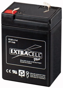 ELCART DISTRIBUTION - BATTERIA RIC.PIOMBO 6V 5AH 300518500