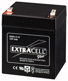 ELCART DISTRIBUTION - BATTERIA RIC.PIOMBO 12V 5 AH 300562000