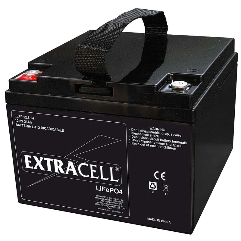 ELCART DISTRIBUTION - BAT.EXTRACELL LIFEPO4 12.8V 24AH 300653000