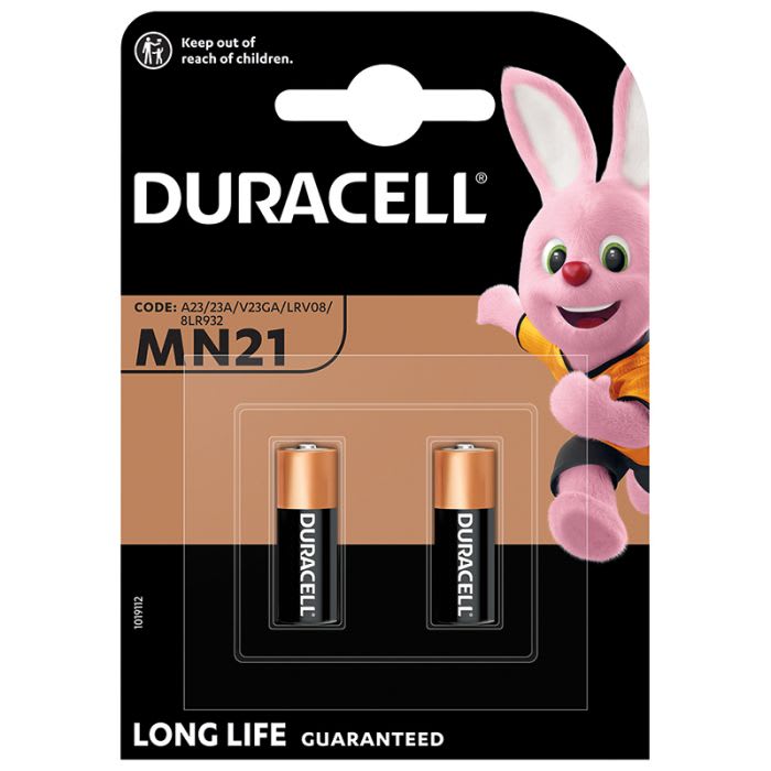 ELCART DISTRIBUTION - 2 PZ PILA ALK.12V 55MAH DURACELL 302292100