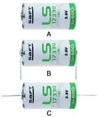 ELCART DISTRIBUTION - P.LITIO SAFT 2/3A LS17330 3,6V 302816000