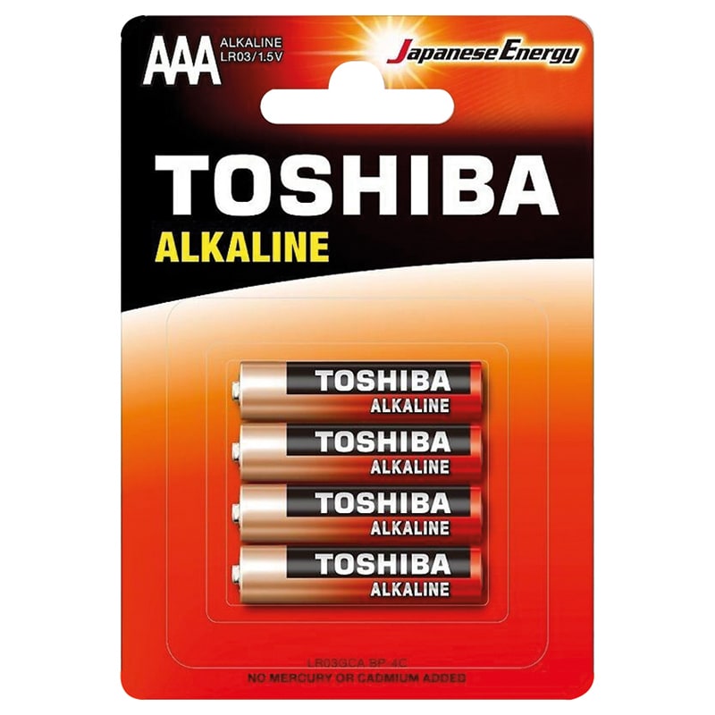 ELCART DISTRIBUTION - PILA AAA ALKALINE TOSHIBA BL.4 303500000