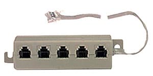 ELCART DISTRIBUTION - BARRA DISTR. 5 PRESE MOD.TELEFON. 402630000