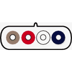 ELCART DISTRIBUTION - PIATT.X SP.MODU.TELEF. 4P. NERO 403522000