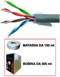 ELCART DISTRIBUTION - CAVO CAT.5E UTP RIG. 305MT CCA 403971000