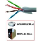 ELCART DISTRIBUTION - CAVO CAT.5E UTP RIG. 305MT CCA 403971000