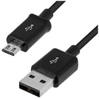 ELCART DISTRIBUTION - CAVO USB SPINA A-MICRO USB B 1M 406666600