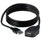 ELCART DISTRIBUTION - RIPETITORE CAVO USB 15MT NERO 406840400
