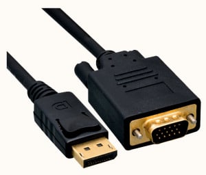 ELCART DISTRIBUTION - CAVO DISPLAY PORT M A VGA M 1.8MT 421222200