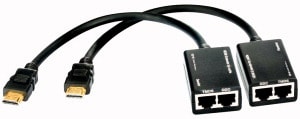 ELCART DISTRIBUTION - RIPETITORE HDMI SU CAT5E/6 C/CAVI 421230300