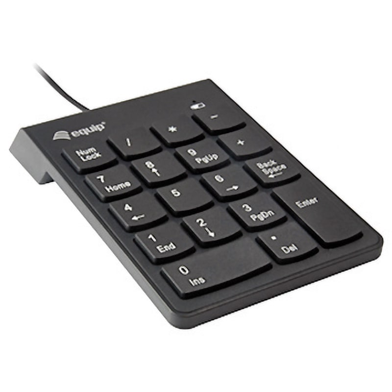 ELCART DISTRIBUTION - TASTIERINO NUMERICO USB NERO 427400800