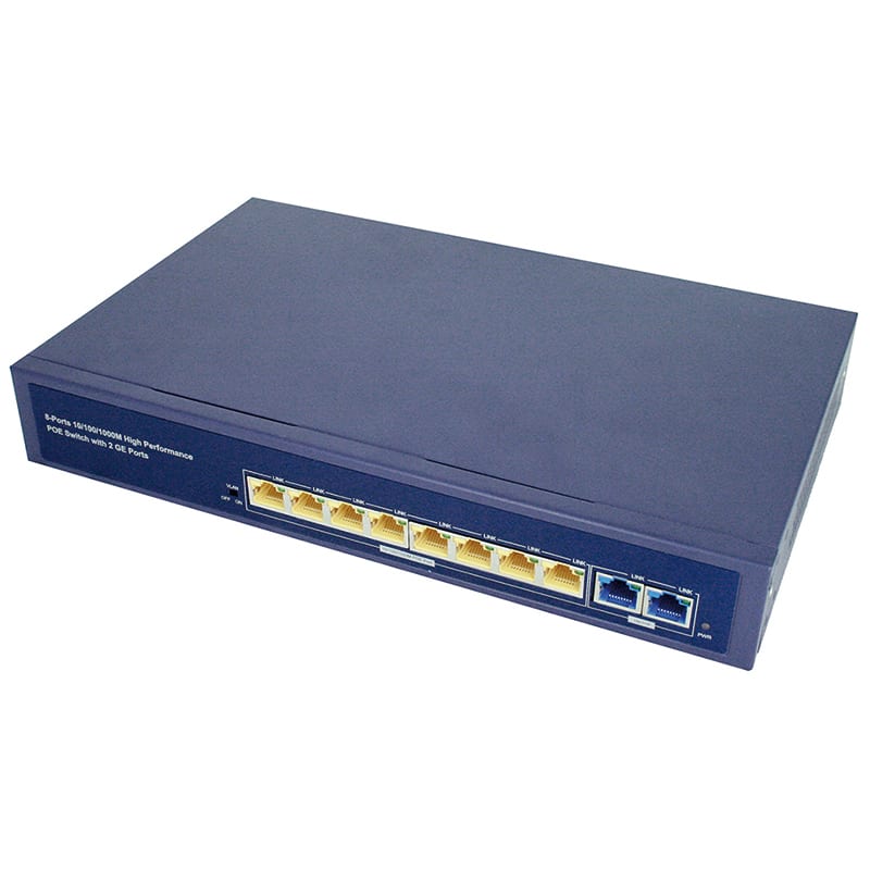 ELCART DISTRIBUTION - SWITCH GIGA 8PORTE POE+2UPLINK 429436200