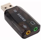 ELCART DISTRIBUTION - ADATTATORE USB-2JACK MIC+CUFFIE 429604000