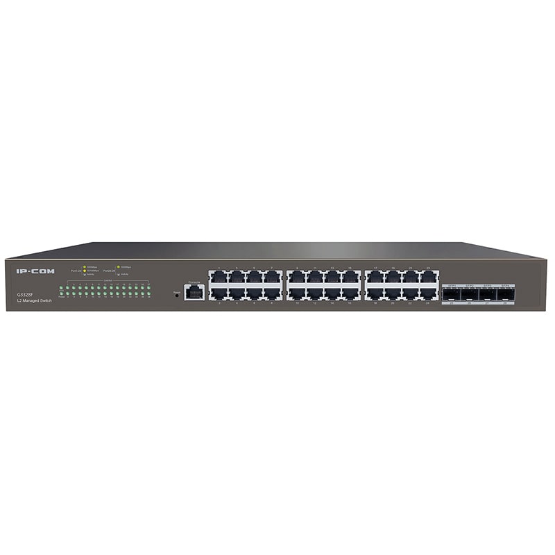 TENDA - SWITCH GIGABIT 24PORTE+4SFP L2 IP-COM 429750100