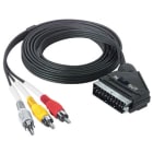 ELCART DISTRIBUTION - CAV.1,5M 1 SCART 3 SP.RCA CON INT 450727900