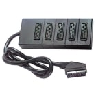 ELCART DISTRIBUTION - PRESA MULTIPLA SCART X 5 (1 MT) 450743600