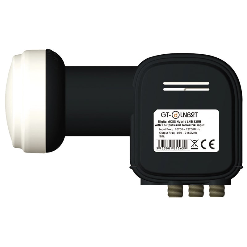 ELCART DISTRIBUTION - LNB SCR DCSS 2 USCITE UNIVERSALI 550331500