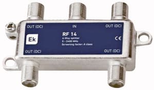 ELCART DISTRIBUTION - PARTITORE CON CONN. F 8 USCITE 550606800