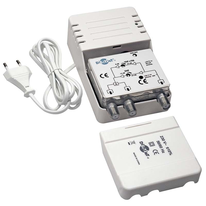 ELCART DISTRIBUTION - AMPLIF. TV UHF/VHF DIGITSAT 553027000