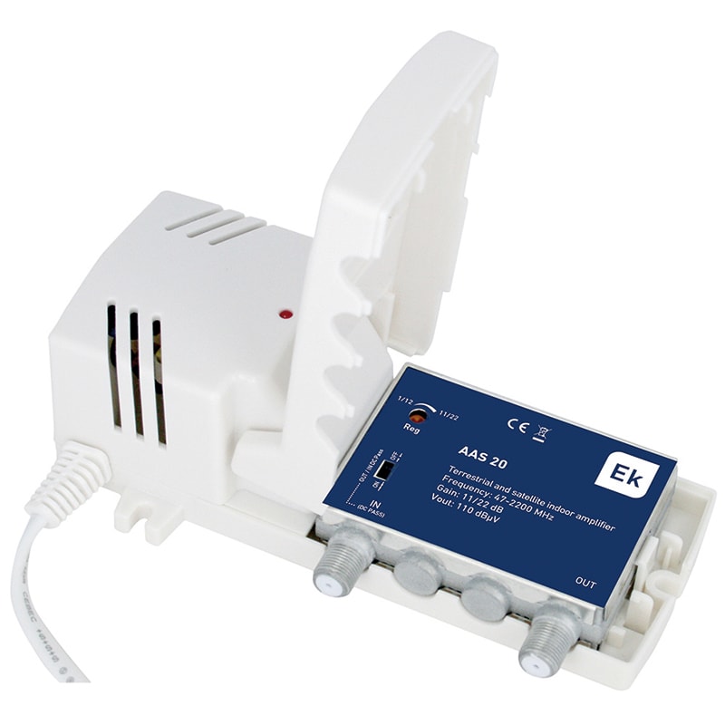 ELCART DISTRIBUTION - AMPLIFICATORE 1IN1OUT 47-2200MHZ 553028800