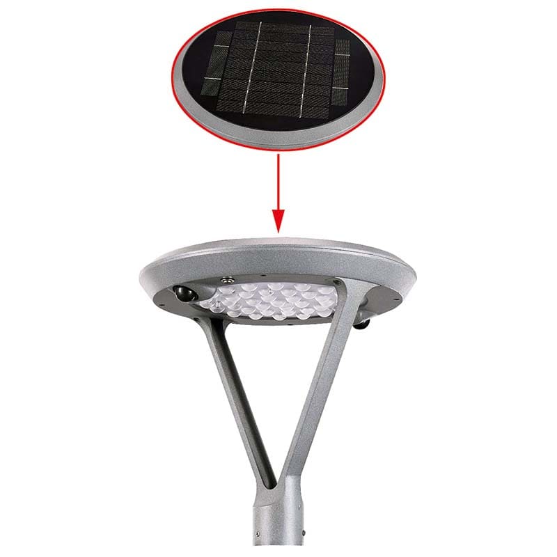 ELCART DISTRIBUTION - LAMP.SOL.E-WALK 4000K PIR NERO 864517100