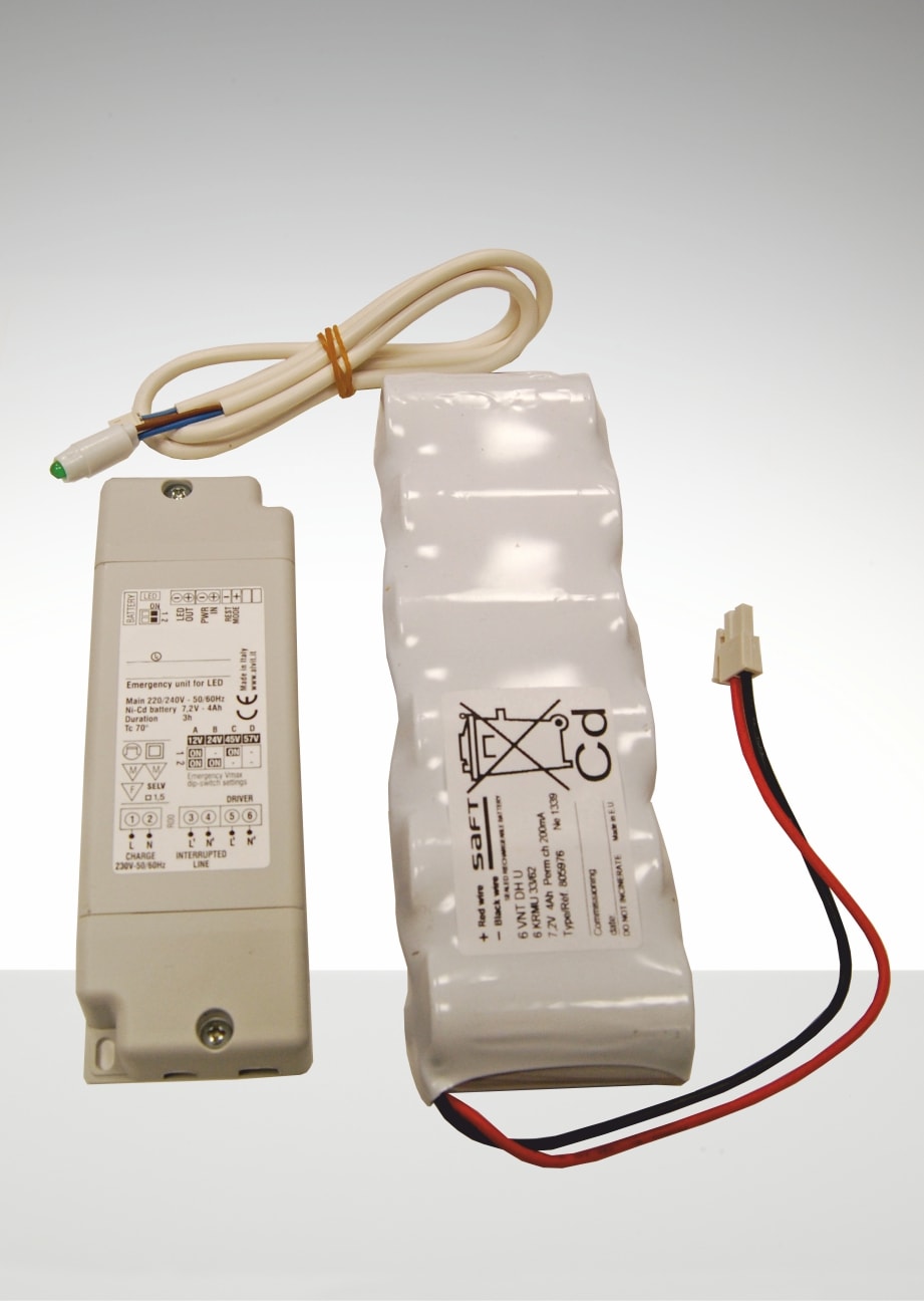 ELCOM - INVERTER EMERGENZA+BATTERIA 3H