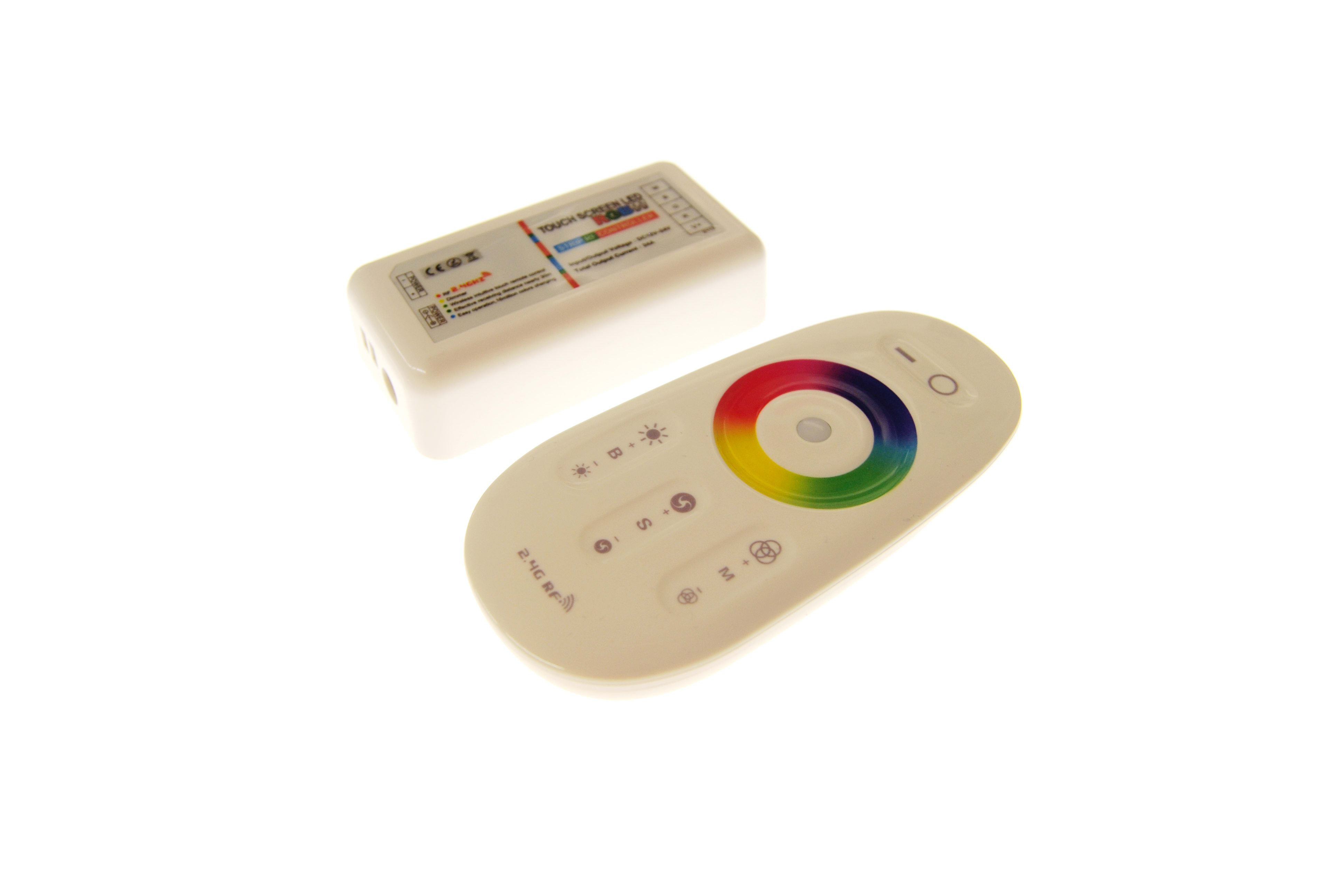 ELCOM - CONTROLLER+TC RGB+W 12/24V 288/576W 4X6A