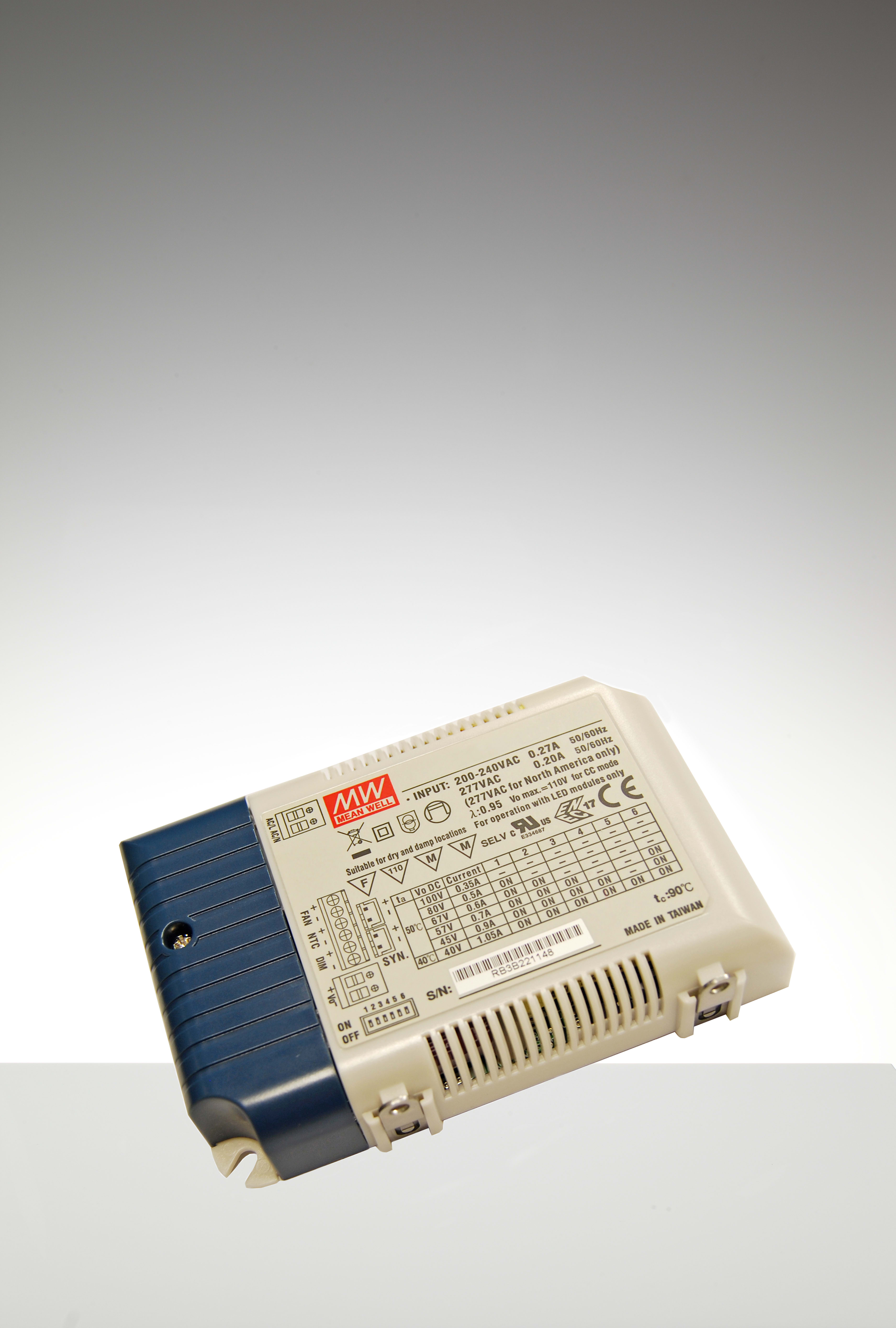 IVELAELCOM - DRIVER 350-1050MA 40W DALI-PUSH IP20 MW 09254