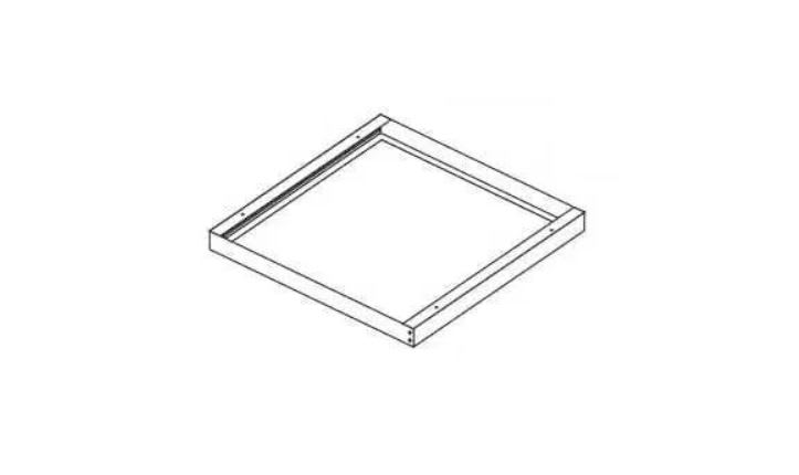 ELCOM - CASE A PLAFONE (CARTER) 60X60 BIANCO