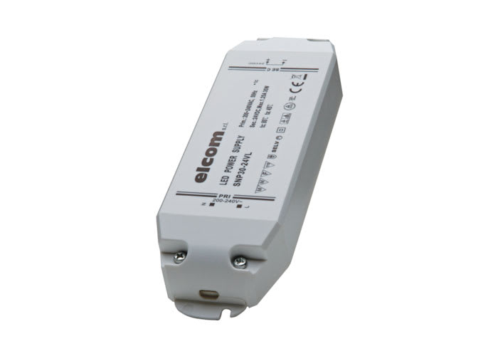 ELCOM - DRIVER 24V 30W CLASSE II IP20 (SN)