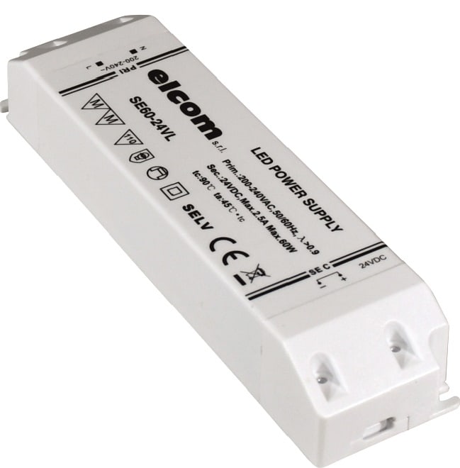 IVELAELCOM - ALIMENTATORE 24VDC 50W IP20