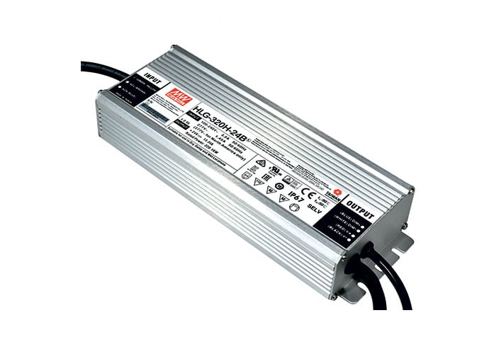 IVELAELCOM - DRIVER 24V 320W METALCASE IP67 1-10V MW