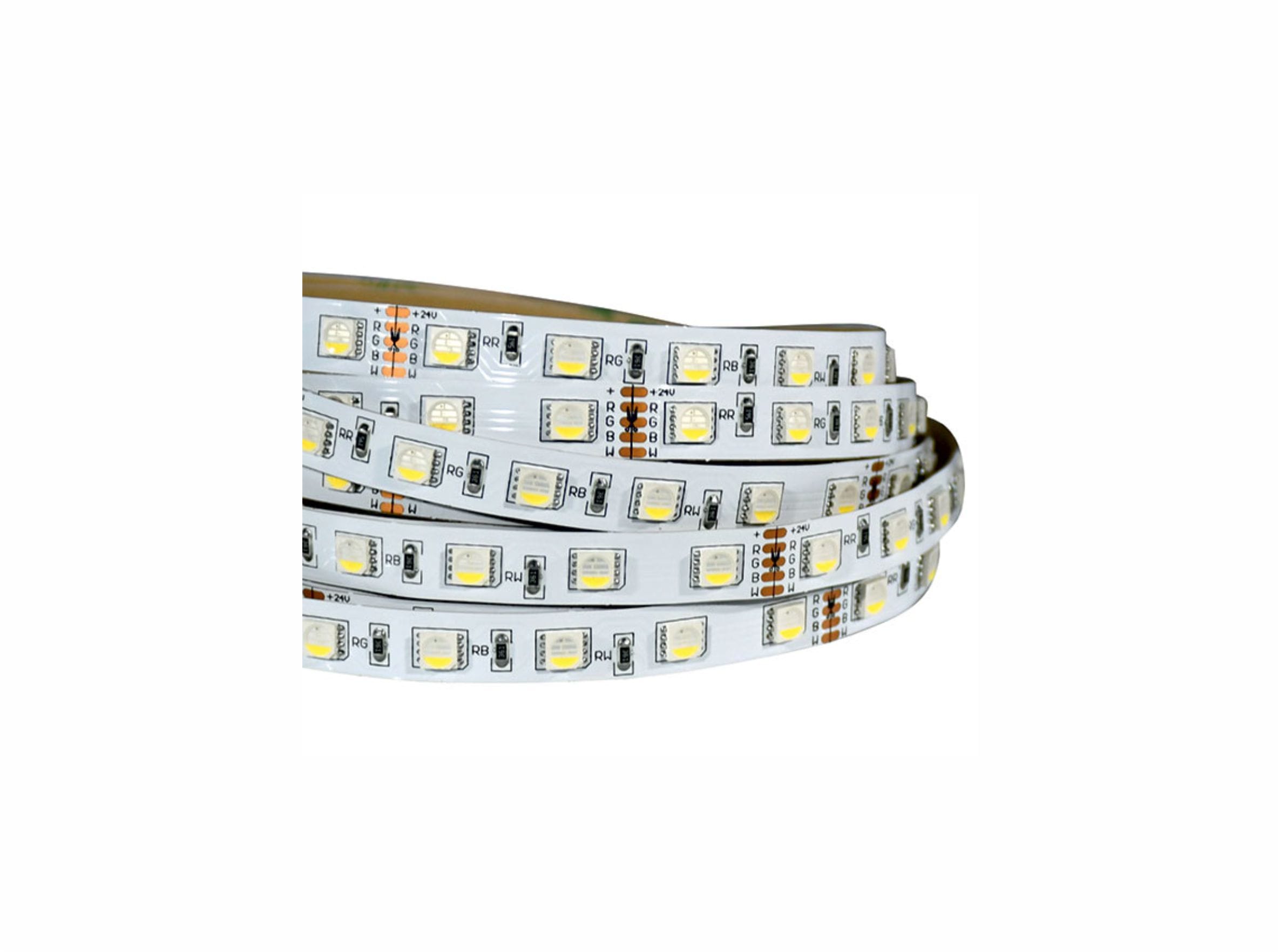 ELCOM - STRIP 60LED/M 14,4W/M RGB+W 40K IP65