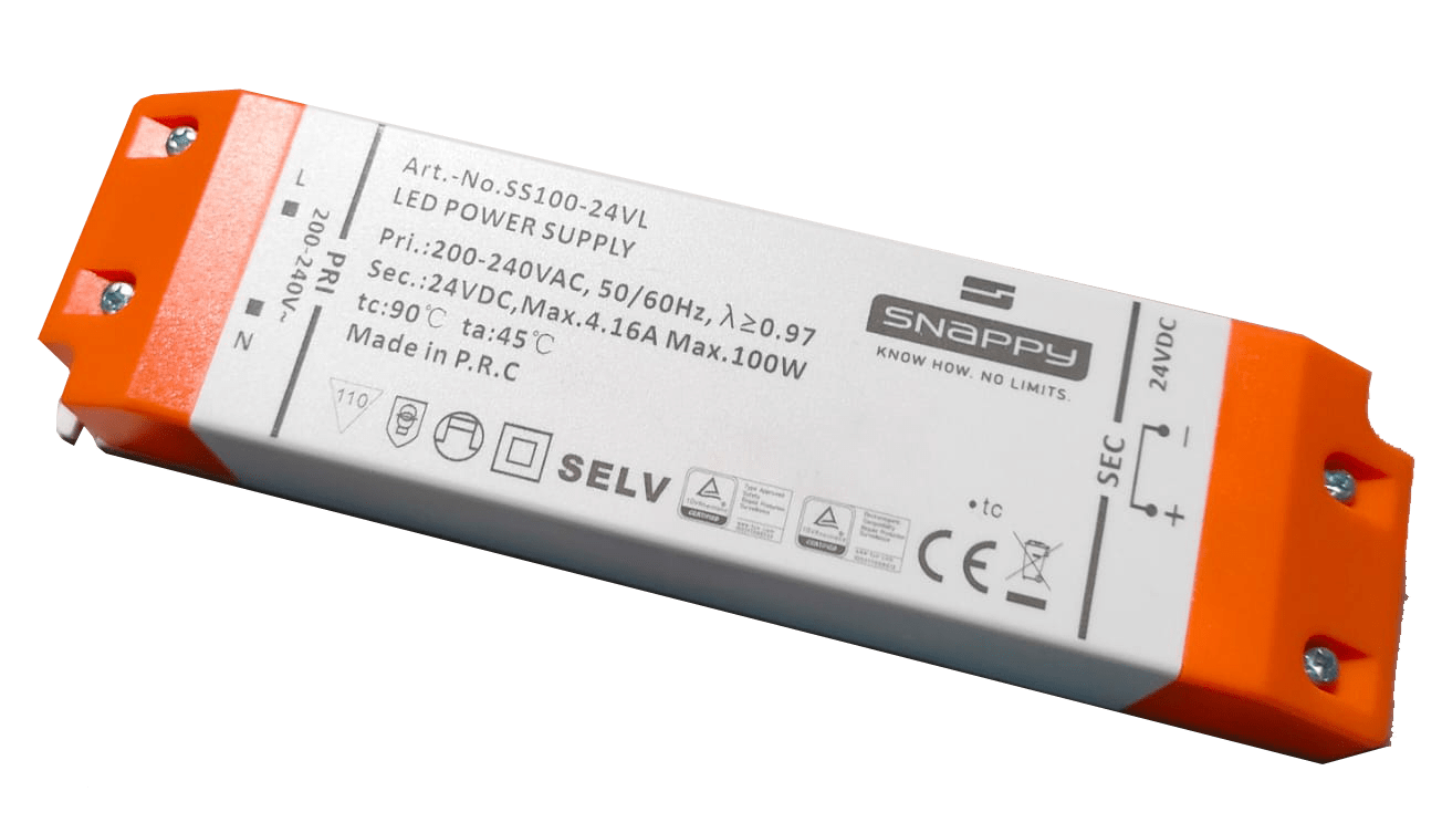 IVELAELCOM - DRIVER 24V 100W CLASSE II IP20