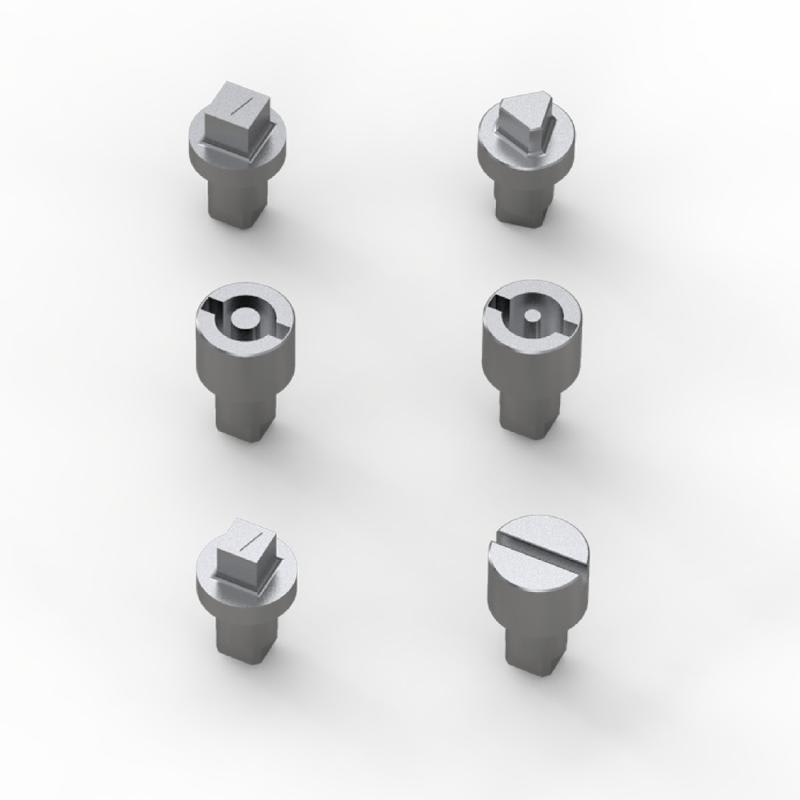 NVENT HOFFMAN - INSERTO SERRATURA TRIANG. 8MM