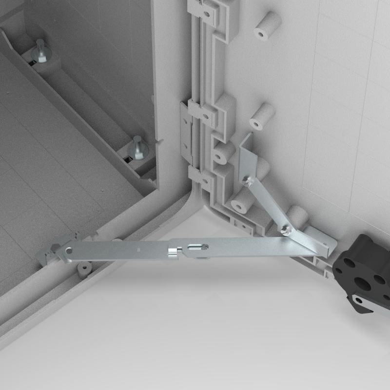 NVENT HOFFMAN - FERMAPORTA UDP, APERTURA SX