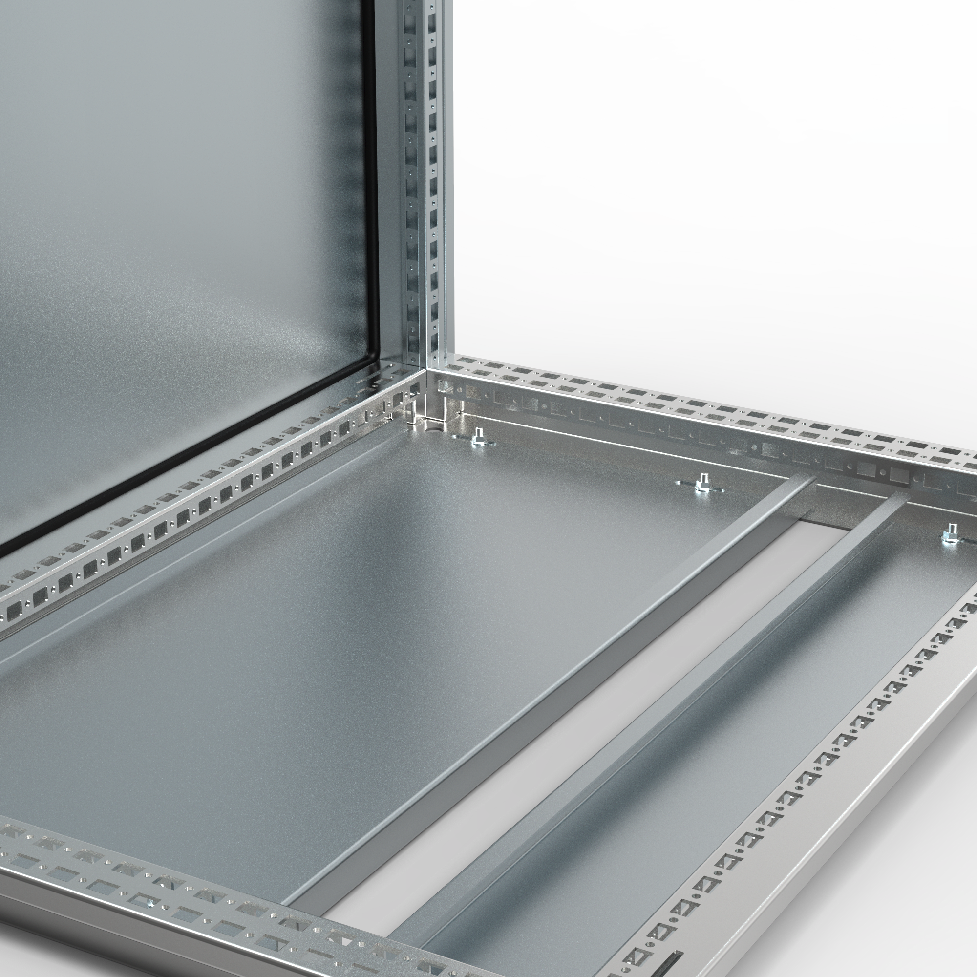 NVENT HOFFMAN - Piastra inferiore a 2 parti, dimensioni 600x400.