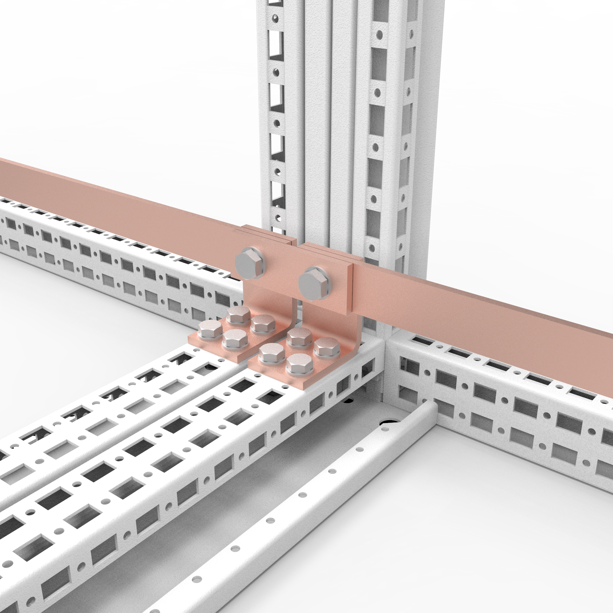 NVENT HOFFMAN - MESSA A TERRA IN RAME 40X10