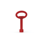 NVENT HOFFMAN - CHIAVE PER SERRATURA QUADR 8MM