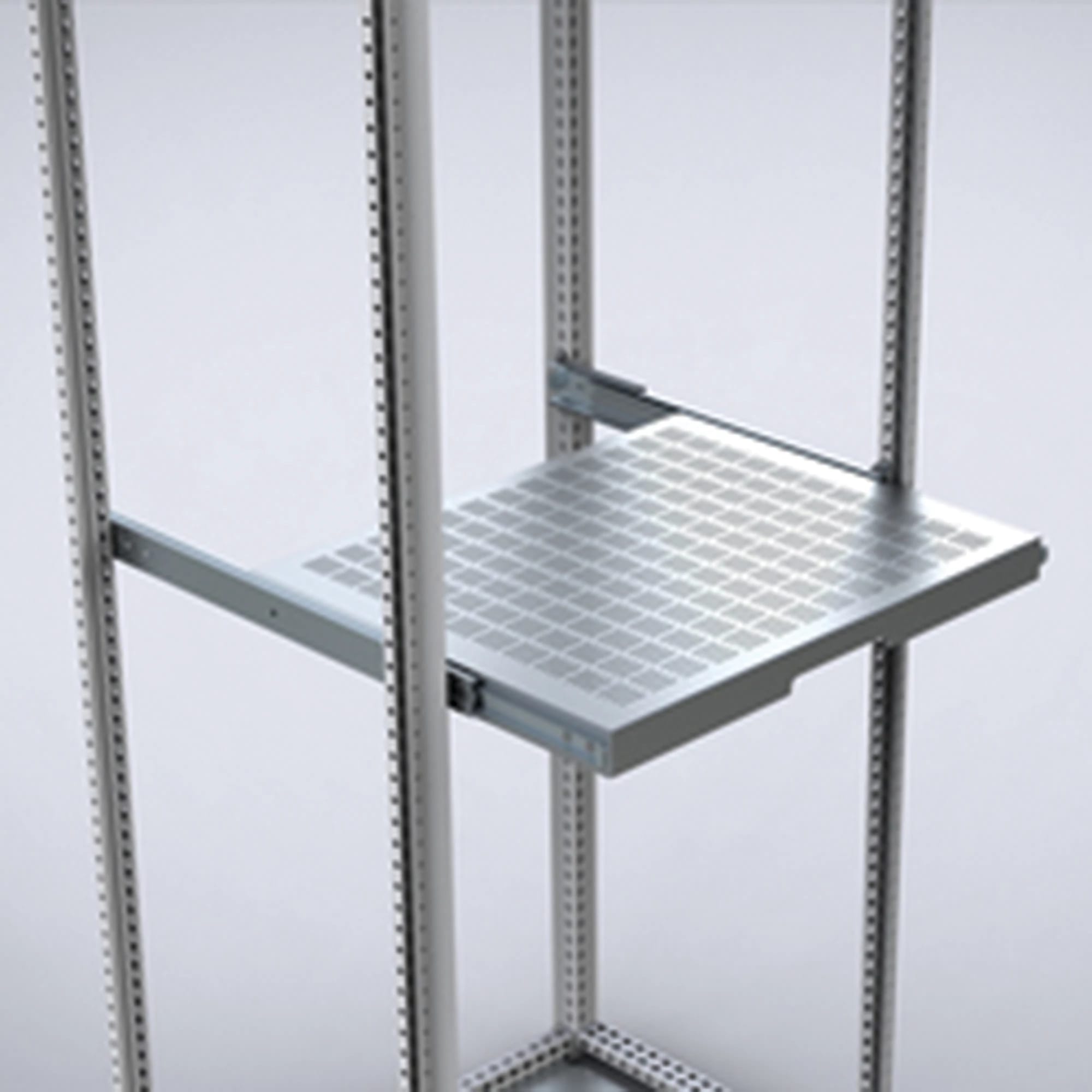 NVENT HOFFMAN - Ripiano telescopico 800x600, ideale per ottimizzare lo spazio disponibile.