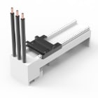 NVENT HOFFMAN - Adattatore sbarre 63A,1 guida di montaggio regolabili,63x200x63mm, AWG8 (10 mm²)