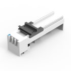 NVENT HOFFMAN - Adattatore sbarre 80A, 1 guida di montaggio regolabili, 54x200x63mm, 16 mm²