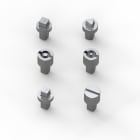 NVENT HOFFMAN - INSERTO SERRATURA QUADRA 7 MM