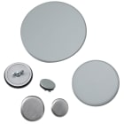 NVENT HOFFMAN - Tappi di tenuta per fori, 44 mm Diametro, Grigio chiaro, Acciaio dolce
