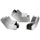 NVENT HOFFMAN - Gomito a 45 gradi Clean Tray con profilo interno inclinato, 4,00x4,00, spazzolato, SS304